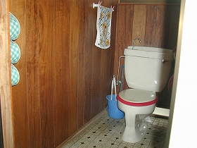 トイレ手すり(before)
