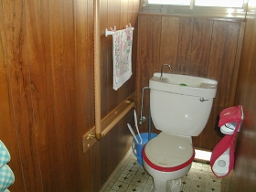 トイレ手すり(after)