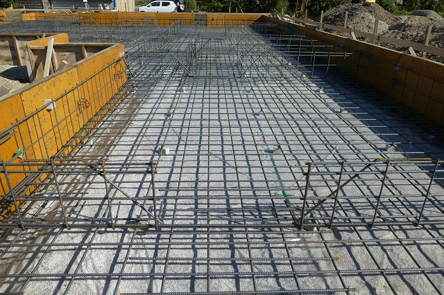 みやま市新築　基礎工事02